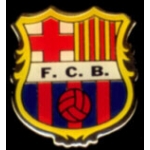 BARCELONA SOCCER TEAM ENAMEL PIN